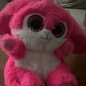 Plush Pink Bunny Toy
